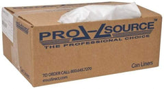 PRO-SOURCE - 1.5 mil Thick, Heavy-Duty Trash Bags - 38" Wide x 58" High, Clear - Caliber Tooling