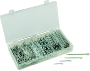 1000 Pc. Cotter Pin Assortment - 1/16" x 1" - 5/32" x 2 1/2" - Caliber Tooling