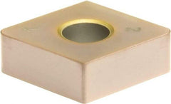 Sumitomo - 2NC-CNGA432 Grade BNC100 PCBN Turning Insert - TiCN Finish, 80° Diamond, 1/2" Inscr Circle, 3/16" Thick, 1/32" Corner Radius - Caliber Tooling