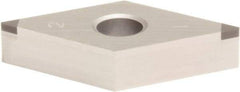 Sumitomo - 2NU-DNGA432 Grade BN700 PCBN Turning Insert - Uncoated, 55° Diamond, 1/2" Inscr Circle, 3/16" Thick, 1/32" Corner Radius - Caliber Tooling