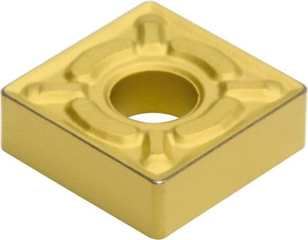 Sumitomo - SNMG431 EGU Grade AC630M Carbide Turning Insert - Al2O3 Finish, 90° Square, 1/2" Inscr Circle, 3/16" Thick, 1/64" Corner Radius - Caliber Tooling