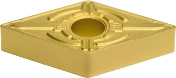 Sumitomo - DNMG431 EGE Grade AC820P Carbide Turning Insert - Al2O3 Finish, 55° Diamond, 1/2" Inscr Circle, 3/16" Thick, 1/64" Corner Radius - Caliber Tooling