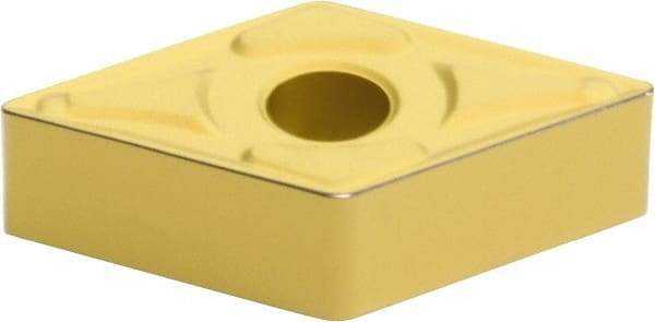 Sumitomo - DNMG432 EGU Grade AC820P Carbide Turning Insert - Al2O3 Finish, 55° Diamond, 1/2" Inscr Circle, 3/16" Thick, 1/32" Corner Radius - Caliber Tooling