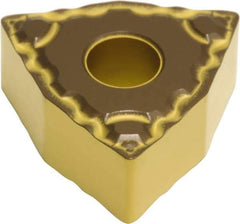 Sumitomo - WNMG433 ELUW Grade AC820P Carbide Turning Insert - Al2O3 Finish, 80° Trigon, 1/2" Inscr Circle, 3/16" Thick, 3/64" Corner Radius - Caliber Tooling