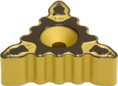 Sumitomo - TRM551708 LU Grade AC830P Carbide Turning Insert - Al2O3 Finish, 55° Triangle, 0.394" Inscr Circle, 0.197 Thick, 1/32" Corner Radius - Caliber Tooling