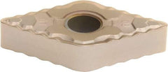 Sumitomo - DNMG432 ELU Grade T3000Z Cermet Turning Insert - TiN/AlN Finish, 55° Diamond, 1/2" Inscr Circle, 3/16" Thick, 1/32" Corner Radius - Caliber Tooling