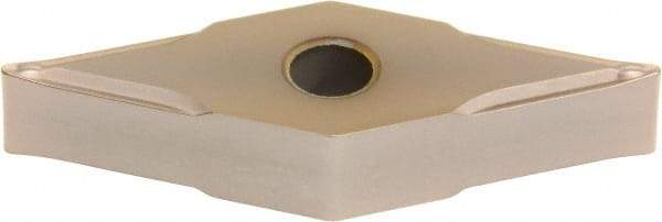 Sumitomo - VNMG332 ESU Grade T3000Z Cermet Turning Insert - TiN/AlN Finish, 35° Diamond, 3/8" Inscr Circle, 3/16" Thick, 1/32" Corner Radius - Caliber Tooling