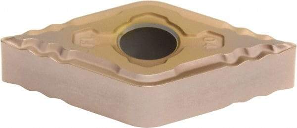 Sumitomo - DNMG432 EFL Grade T3000Z Cermet Turning Insert - TiN/AlN Finish, 55° Diamond, 1/2" Inscr Circle, 3/16" Thick, 1/32" Corner Radius - Caliber Tooling