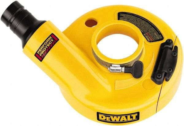 DeWALT - 7" Diam Grinder Dust Shroud - For Use with Dewalt Large Angle Grinders - Caliber Tooling