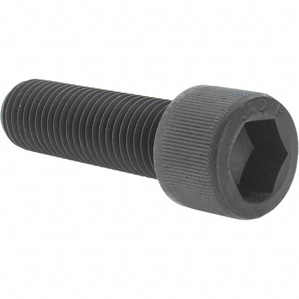 Value Collection - 7/8-9 UNC Hex Socket Drive, Socket Cap Screw - Alloy Steel, Black Oxide Finish, Fully Threaded, 3" Length Under Head - Caliber Tooling