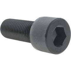 Value Collection - M30x3.50 Metric Coarse Hex Socket Drive, Socket Cap Screw - Grade 12.9 Alloy Steel, Black Oxide Finish, Fully Threaded, 80mm Length Under Head - Caliber Tooling