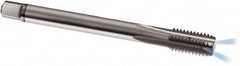 Guhring - M14x1.50 Metric Fine, 4 Flute, Bright Finish, Solid Carbide Spiral Point Tap - Modified Bottoming Chamfer, Right Hand Thread, 100mm OAL, 6H Class of Fit, Series 1860 - Exact Industrial Supply