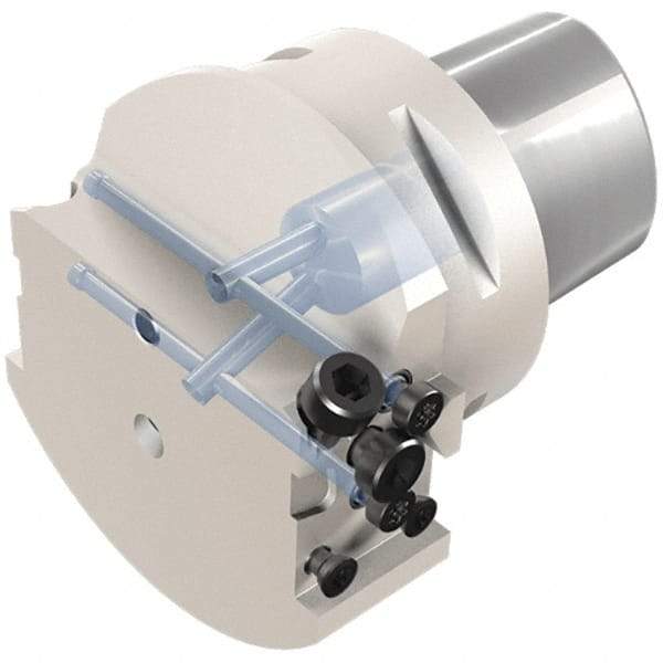 Iscar - 47mm Head Length, Modular Grooving Cutting Unit Head - System Size C5, Through Coolant, Series CAMFIX - Caliber Tooling