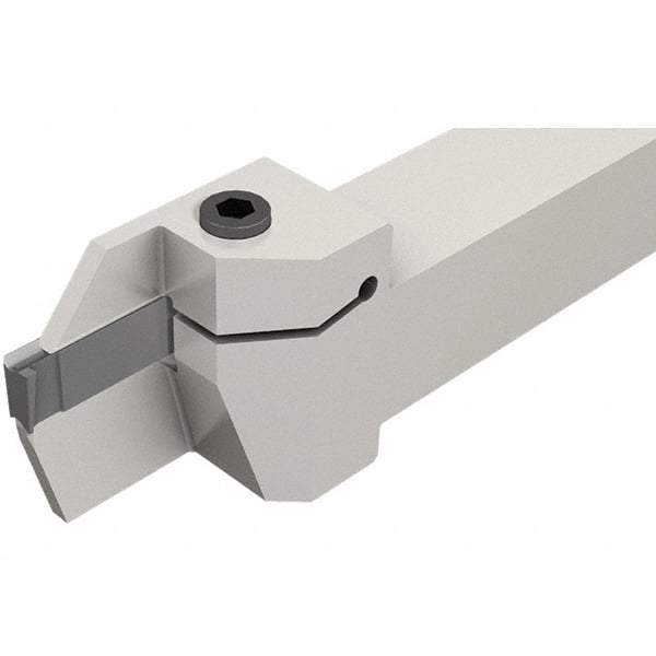 Iscar - HLPG, Left Hand, 30mm Max Depth of Cut, Indexable Grooving Tool Holder - LPGIR Insert Compatibility, 25mm Shank Height, 25mm Shank Width, 160mm OAL - Caliber Tooling