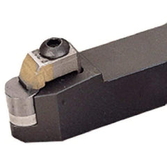 Iscar - CRDN, Neutral Cut, 32mm Shank Height x 25mm Shank Width, Negative Rake Indexable Turning Toolholder - 170mm OAL, RNGN Insert Compatibility, Series Isoturn - Caliber Tooling