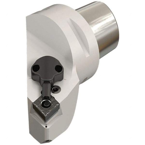 Iscar - Right Hand Cut, Size C6, CN.. Insert Compatiblity, External Modular Turning & Profiling Cutting Unit Head - 45mm Ctr to Cutting Edge, 65mm Head Length, Series Isoturn - Caliber Tooling