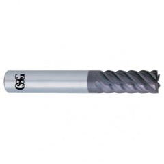 8mm x 6mm x 19mm x 100mm 6Fl 1.5mm C/R Carbide End Mill - WXS - Caliber Tooling