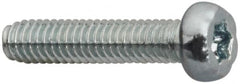 Made in USA - M2.5 Pan Head Torx Sheet Metal Screw - Case Hardened Steel, 12" Length Under Head, Grade 1022, T8 Drive - Caliber Tooling