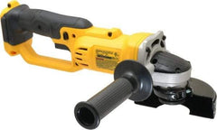 DeWALT - 4-1/2" Wheel Diam, 8,000 RPM, Cordless Cutoff & Cutoff-Grinder Tool - Right Angle Handle, 20 Volt - Caliber Tooling