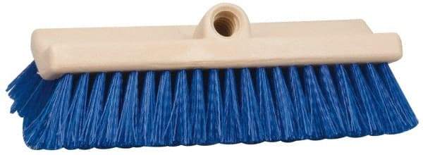 PRO-SOURCE - Polypropylene Scrub Brush - 10" OAL, Blue - Caliber Tooling