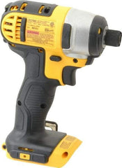 DeWALT - 20 Volt, 1/4" Drive, 117 Ft/Lb Torque, Cordless Impact Driver - Pistol Grip Handle, 2800 RPM, Lithium-Ion, Bare Tool - Caliber Tooling