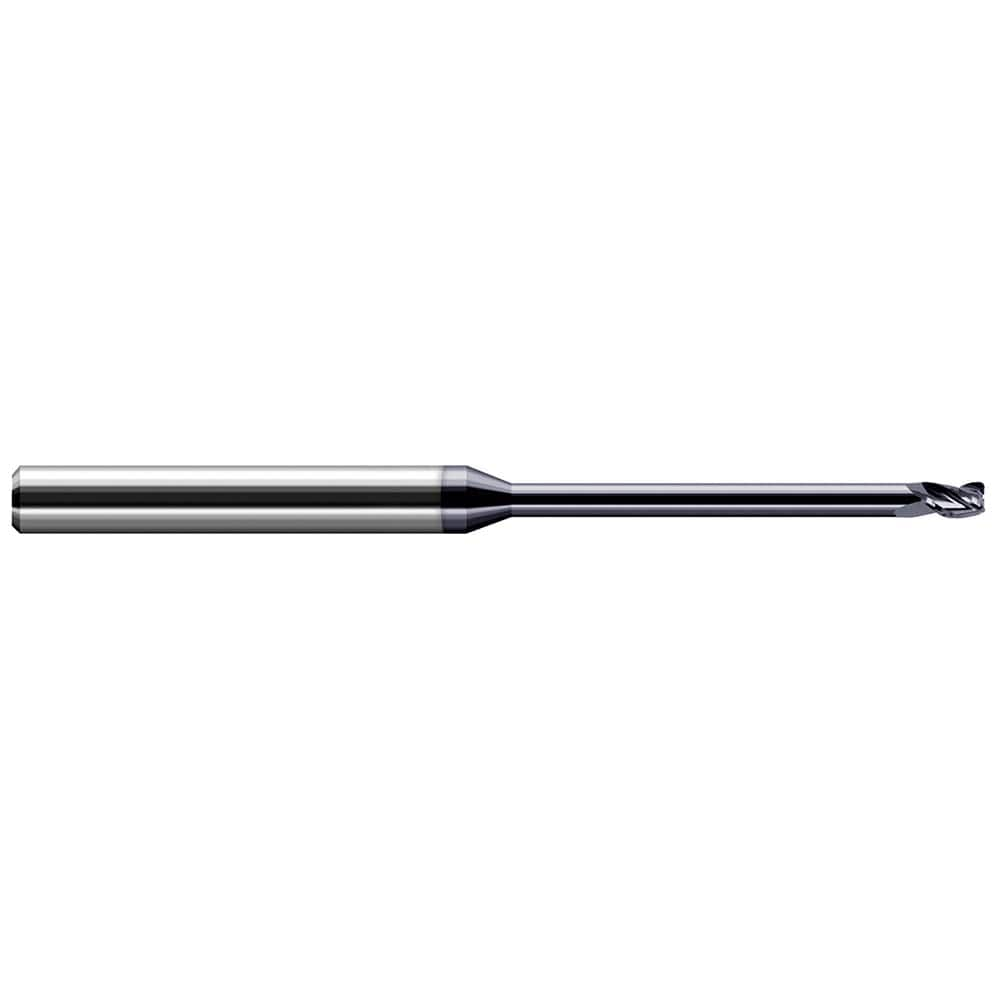 Harvey Tool - Corner Radius & Corner Chamfer End Mills; Mill Diameter (Inch): 3/8 ; Mill Diameter (Decimal Inch): 0.3750 ; End Type: Corner Radius ; Corner Radius (Decimal Inch): 0.0300 ; Number of Flutes: 4 ; Material: Solid Carbide - Exact Industrial Supply