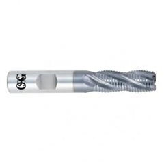 1 Dia. x 4 Overall Length 5-Flute Square End Solid Carbide SE End Mill-Round Shank-Center Cutting-Uncoated - Caliber Tooling