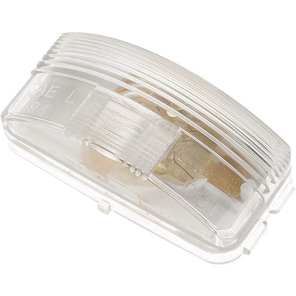 Truck-Lite - Clear Automotive Utility Light - Polycarbonate, 0.33 Amp, 12 V - Caliber Tooling