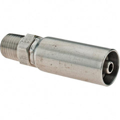 Eaton - 316 Stainless Steel Hydraulic Hose MPT Fitting - -4 Hose Size, 1/4" Hose Diam - Caliber Tooling