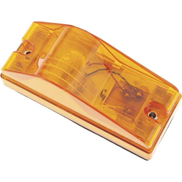 Truck-Lite - 6" Long, 0.49 to 2.1 Amp, Yellow Stop, Turn & Tail Light - 12 Volts - Caliber Tooling