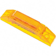 Truck-Lite - 4" Long, 0.05 Amp, LED Side Marker Light Kit - 12 Volts, Yellow - Caliber Tooling