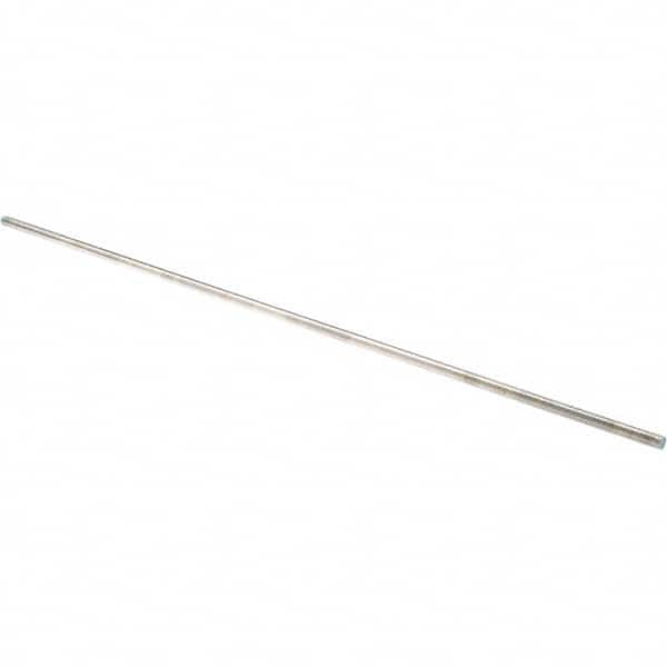 Threaded Rod: 1/2-13, 3' Long, Stainless Steel, Grade 304 (18-8)