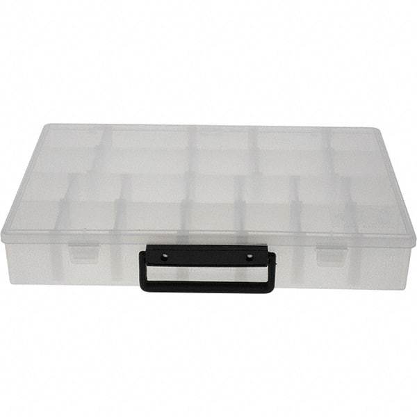 Flambeau - Tool Tray Cabinet - 13-1/2" Wide x 9" Deep x 2" High, Polymer, Clear - Caliber Tooling