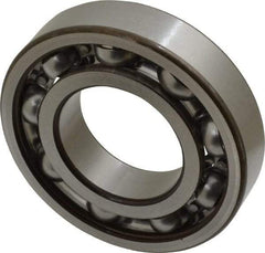 SKF - 40mm Bore Diam, 80mm OD, Open Deep Groove Radial Ball Bearing - 18mm Wide, 1 Row, Round Bore, 19,000 Nm Static Capacity, 32,500 Nm Dynamic Capacity - Caliber Tooling