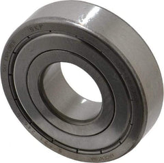 SKF - 25mm Bore Diam, 62mm OD, Double Shield Deep Groove Radial Ball Bearing - 17mm Wide, 1 Row, Round Bore, 11,600 Nm Static Capacity, 23,400 Nm Dynamic Capacity - Caliber Tooling