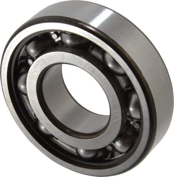 SKF - 35mm Bore Diam, 80mm OD, Open Deep Groove Radial Ball Bearing - 21mm Wide, 1 Row, Round Bore, 19,000 Nm Static Capacity, 35,100 Nm Dynamic Capacity - Caliber Tooling