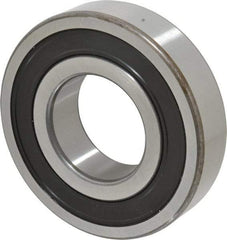 SKF - 55mm Bore Diam, 120mm OD, Double Seal Deep Groove Radial Ball Bearing - 29mm Wide, 1 Row, Round Bore, 45,000 Nm Static Capacity, 74,100 Nm Dynamic Capacity - Caliber Tooling