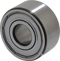 SKF - 12mm Bore Diam, 32mm OD, Double Shield Angular Contact Radial Ball Bearing - 15.9mm Wide, 2 Rows, Round Bore, 5,600 Lb Static Capacity, 10,100 Lb Dynamic Capacity - Caliber Tooling