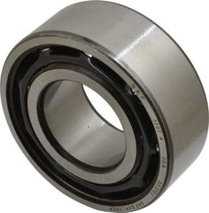 SKF - 35mm Bore Diam, 72mm OD, Open Angular Contact Radial Ball Bearing - 27mm Wide, 2 Rows, Round Bore, 27,500 Lb Static Capacity, 37,700 Lb Dynamic Capacity - Caliber Tooling