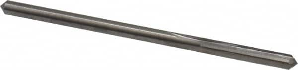 Hertel - 0.1315" Solid Carbide 4 Flute Chucking Reamer - Straight Flute, 0.1315" Straight Shank, 3/4" Flute Length, 2-1/2" OAL - Caliber Tooling