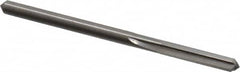 Hertel - 0.1545" Solid Carbide 4 Flute Chucking Reamer - Straight Flute, 0.1545" Straight Shank, 3/4" Flute Length, 2-1/2" OAL - Caliber Tooling