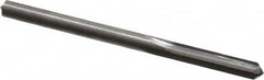 Hertel - 0.183" Solid Carbide 4 Flute Chucking Reamer - Straight Flute, 0.183" Straight Shank, 7/8" Flute Length, 2-3/4" OAL - Caliber Tooling