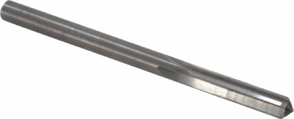 Hertel - 0.1915" Solid Carbide 4 Flute Chucking Reamer - Straight Flute, 0.1915" Straight Shank, 1" Flute Length, 3" OAL - Caliber Tooling