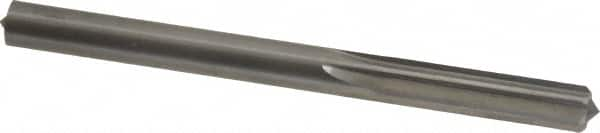 Hertel - 0.262" Solid Carbide 6 Flute Chucking Reamer - Straight Flute, 0.262" Straight Shank, 1-1/8" Flute Length, 3-1/4" OAL - Caliber Tooling