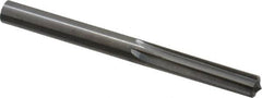 Hertel - 0.293" Solid Carbide 6 Flute Chucking Reamer - Straight Flute, 0.293" Straight Shank, 1-1/8" Flute Length, 3-1/4" OAL - Caliber Tooling