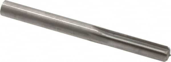 Hertel - 0.335" Solid Carbide 6 Flute Chucking Reamer - Straight Flute, 0.335" Straight Shank, 1-1/4" Flute Length, 3-1/2" OAL - Caliber Tooling