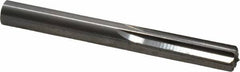 Hertel - 0.367" Solid Carbide 6 Flute Chucking Reamer - Straight Flute, 0.367" Straight Shank, 1-1/4" Flute Length, 3-1/2" OAL - Caliber Tooling