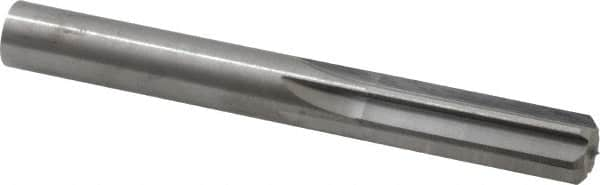 Hertel - 0.46" Solid Carbide 6 Flute Chucking Reamer - Straight Flute, 0.46" Straight Shank, 1-3/8" Flute Length, 4" OAL - Caliber Tooling