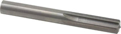 Hertel - 0.471" Solid Carbide 6 Flute Chucking Reamer - Straight Flute, 0.471" Straight Shank, 1-3/8" Flute Length, 4" OAL - Caliber Tooling