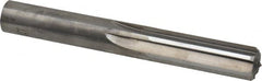 Hertel - 1/2" Solid Carbide 6 Flute Chucking Reamer - Straight Flute, 1/2" Straight Shank, 1-1/2" Flute Length, 4" OAL - Caliber Tooling